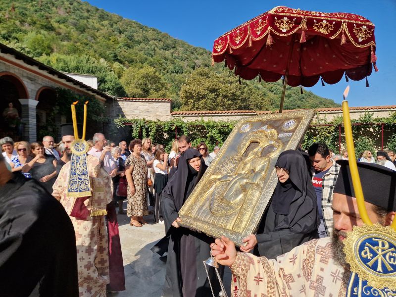 Η εορτή του Γενεθλίου της Θεοτόκου στην Ιερά Μονή Παναγίας Εικοσιφοίνισσας